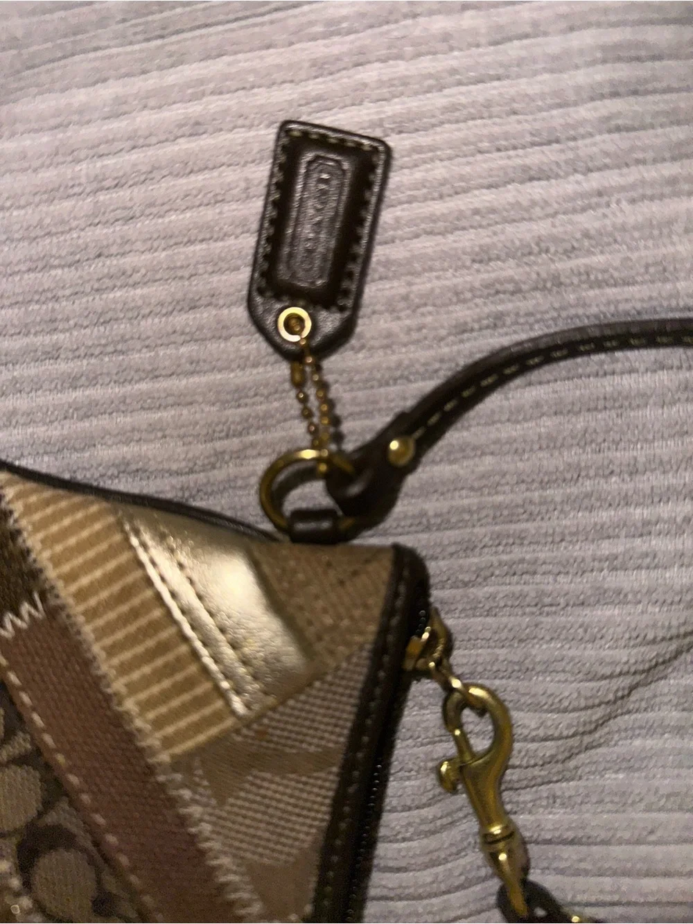Coach Vintage Y2K Heritage Patchwork